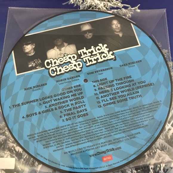 Cheap Trick In Another World LP ~ Exclusive Ltd Ed Picture Disc ~ Brand New! - Picture 2 of 2